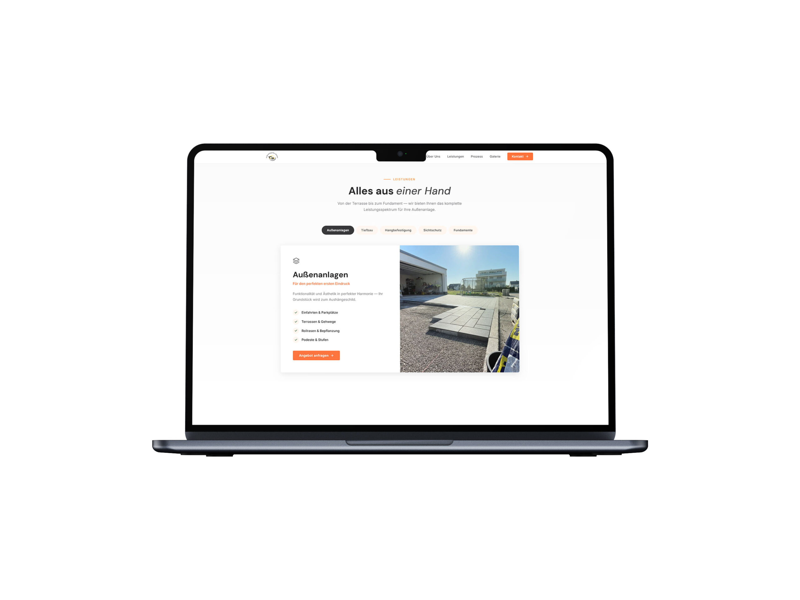 Aussenanlagenbau Melcher Leistungen